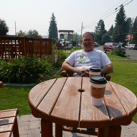 Coffee break.