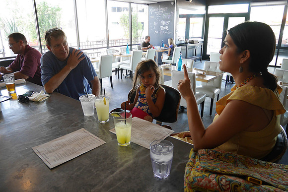 We hung out with Carmen and her daughter who were also waylaid in PHX ... on thier way to Mexico