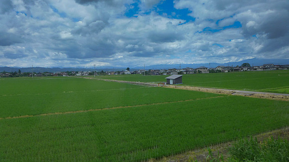 Japan countryside at ~200mph