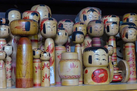 Japanese Wooden Dolls