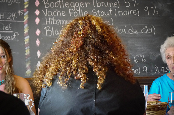 Laurie's hair